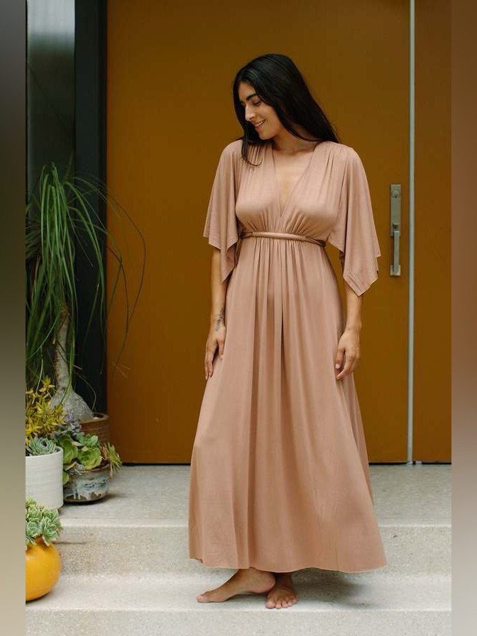 Rachel Pally Mid-Length Caftan Dress In Dulce Size Medium